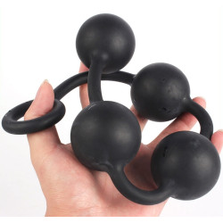 AnalMasterBalls Boules anales en silicone Quarty L 45 x 5cm
